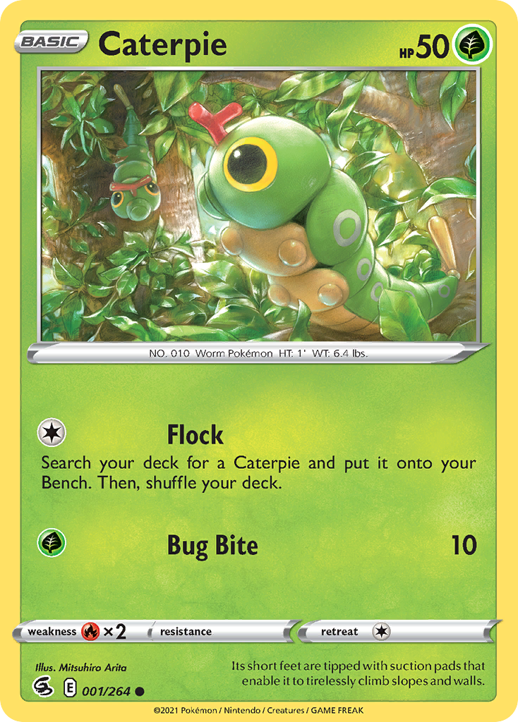 Fusion Strike Caterpie #1/264